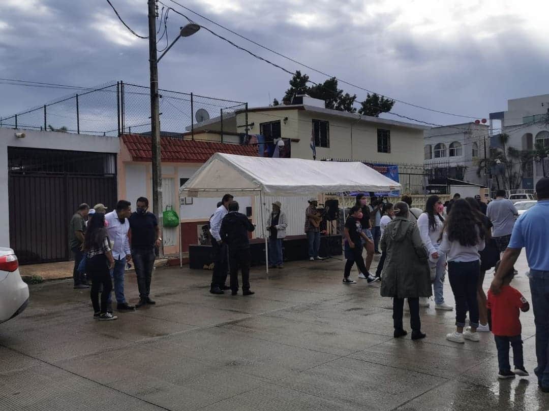 Manifiestan su solidaridad con Cuba desde Cancún