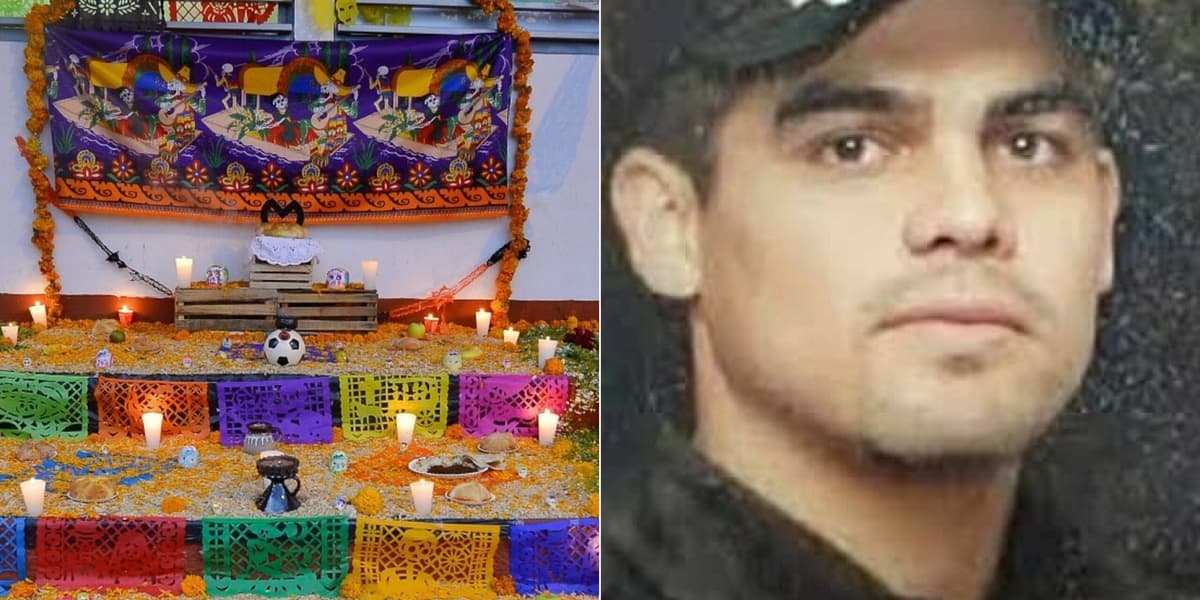 Ponen altar a Edgar Guzmán, hijo del "Chapo", por Día de Muertos