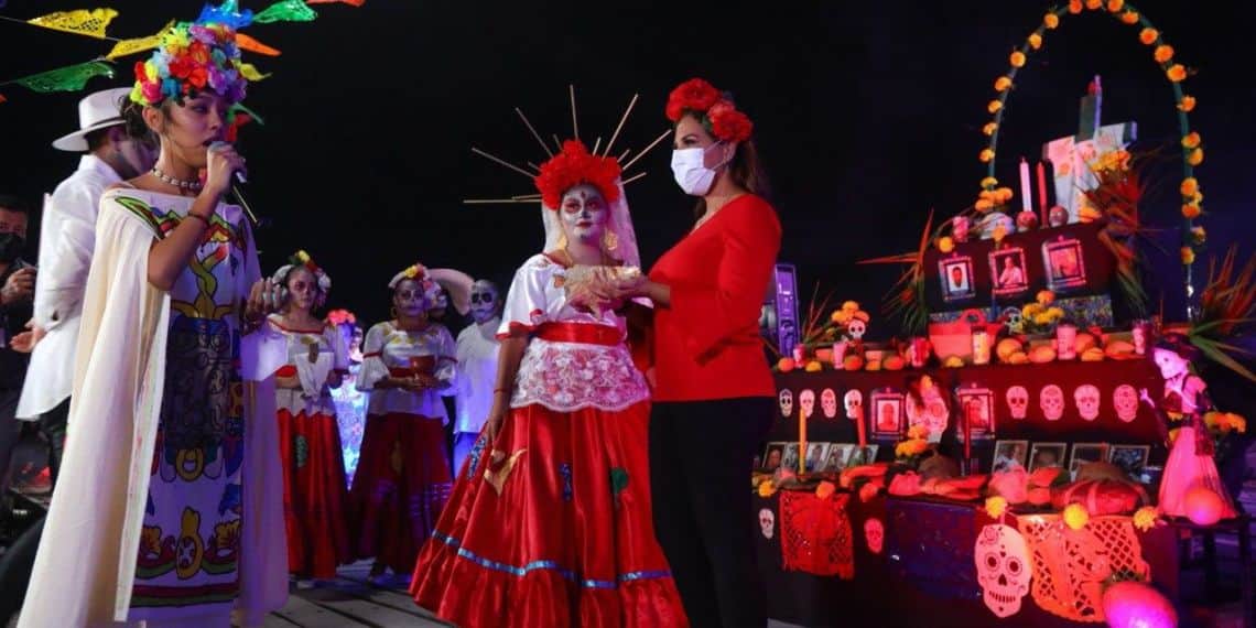Nace una tradición muy cancunense, de talla internacional: Hanal Pixán en Puerto Juárez