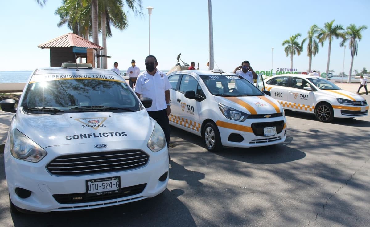 ¡POR BORRACHOTES! Dan de baja a tres taxistas en Chetumal, conducían ebrios