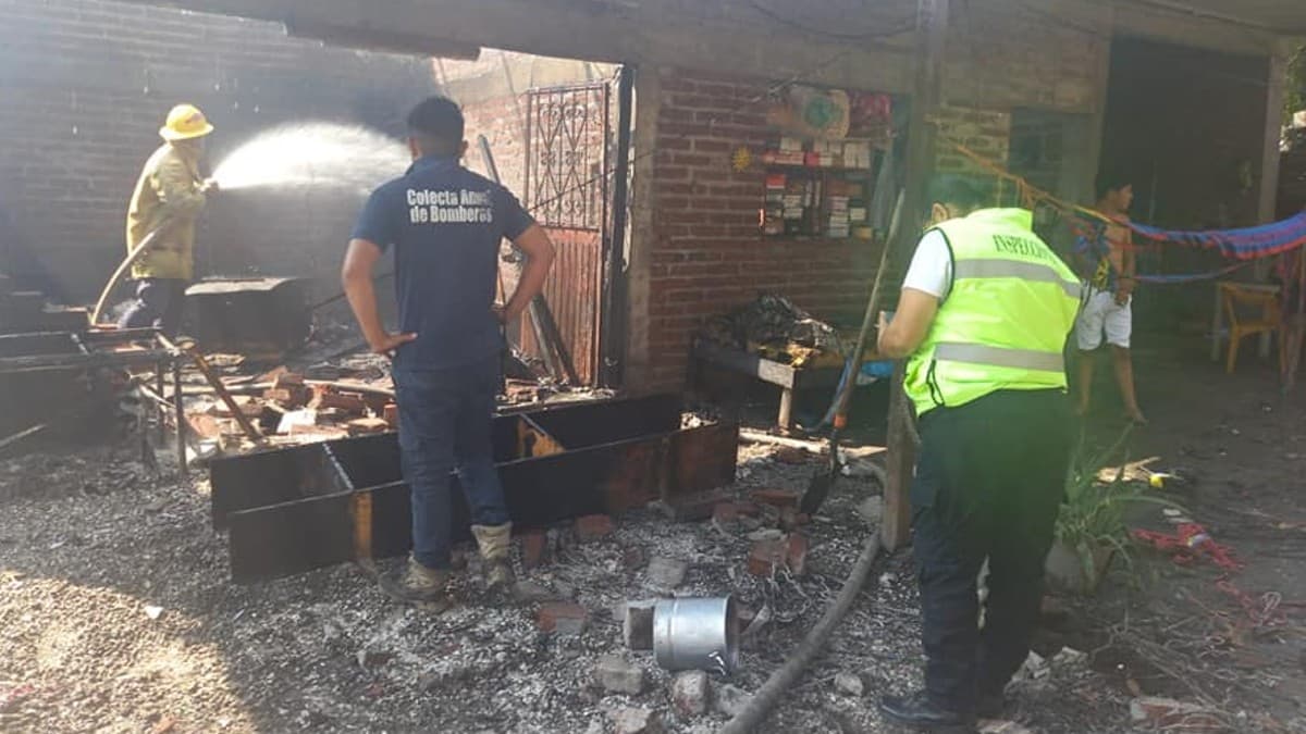Vídeo: Así fue la explosión de una bodega ilegal de pirotecnia