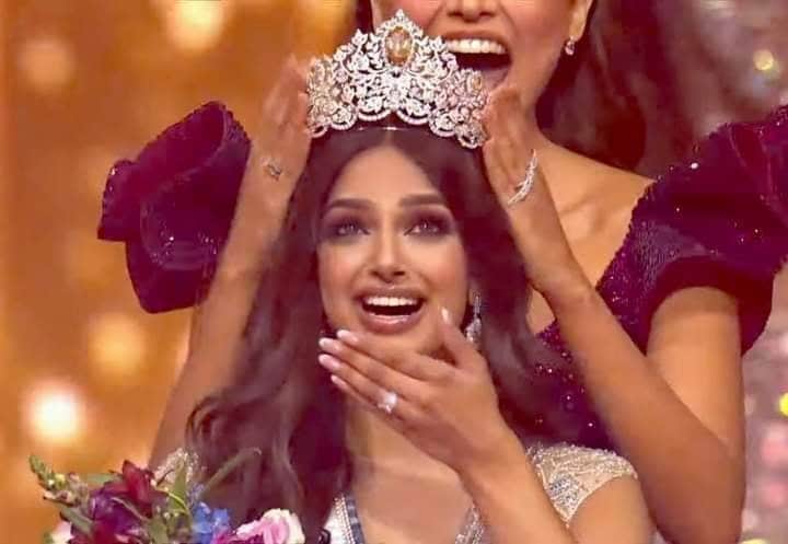 Miss India se corona como la nueva Miss Universo 2021