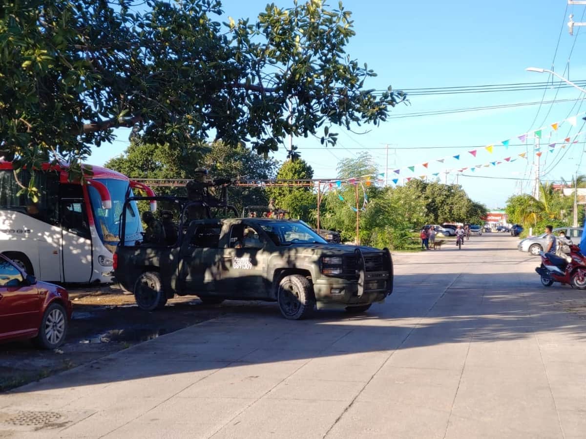 Dejan un 'ensabanado' en la Supermanzana 234 de Cancún