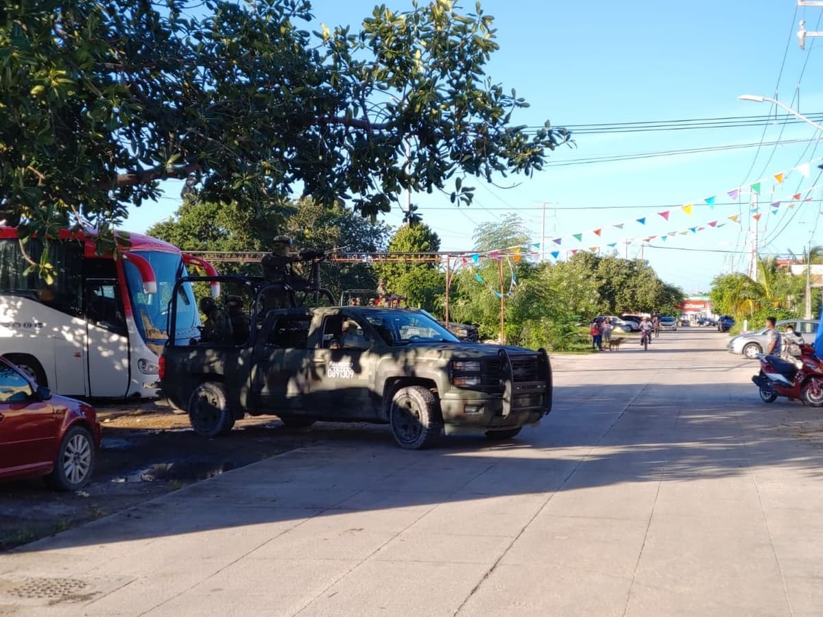 Dejan un 'ensabanado' en la Supermanzana 234 de Cancún