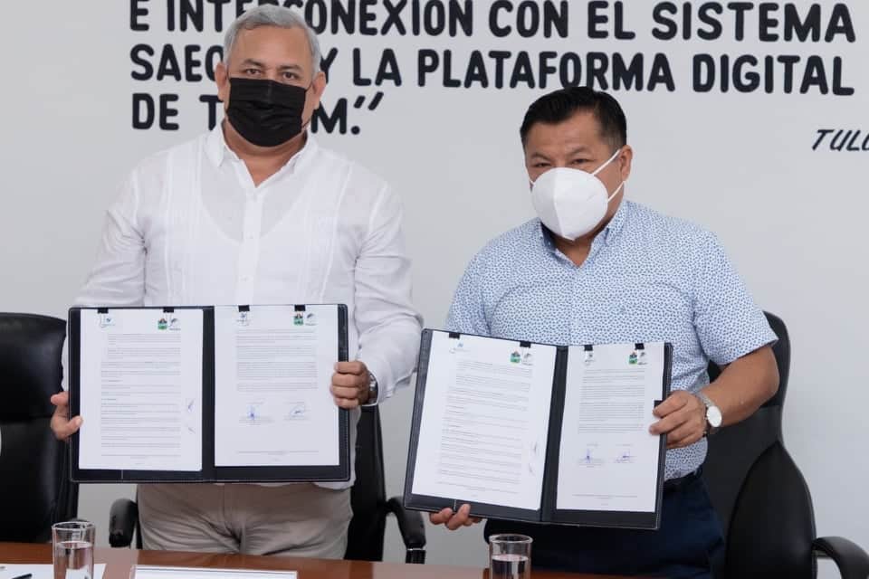 Ayuntamiento de Tulum firma convenio con el Sistema Anticorrupción del estado de Q.ROO
