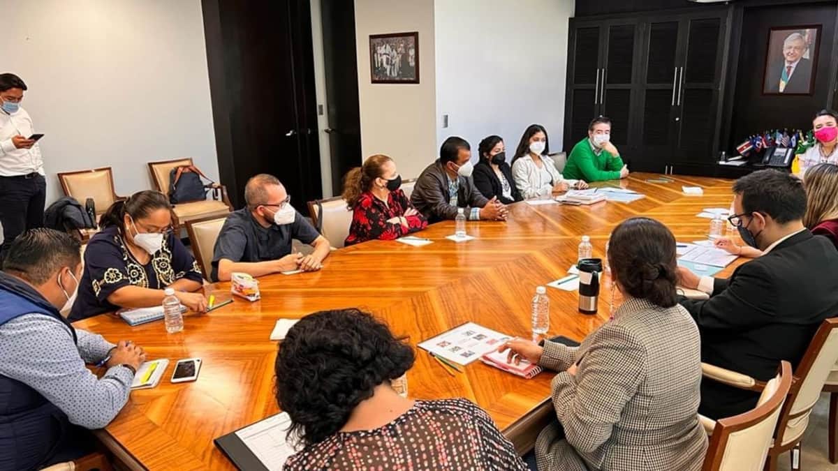 Se reúnen autoridades del DIF Tulum con María del Rocío García Pérez, titular a nivel nacional