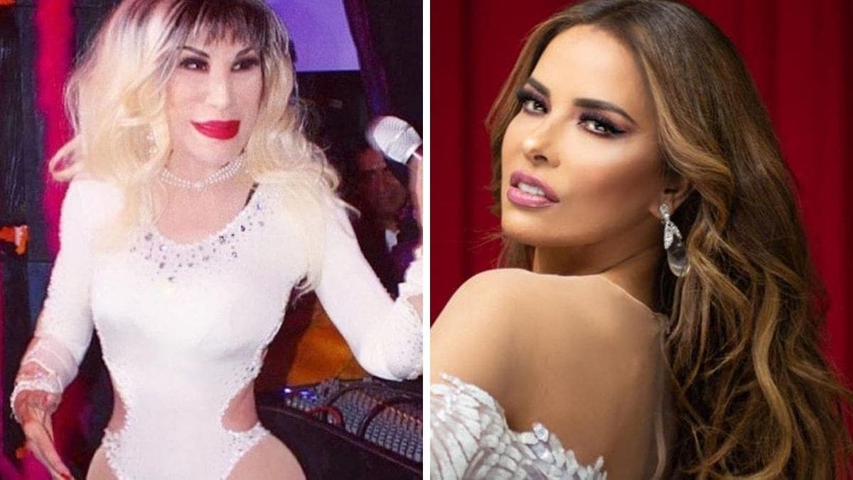 Lyn May se besa con Gloria Trevi durante concierto en Los Ángeles