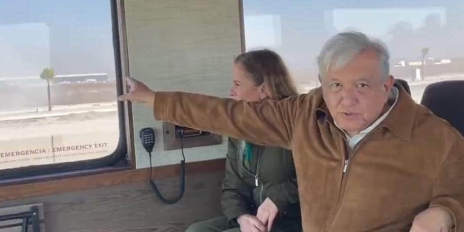 AMLO: Se hará en 45 minutos el recorrido de aeropuerto de Santa Lucía a Buenavista en tren moderno