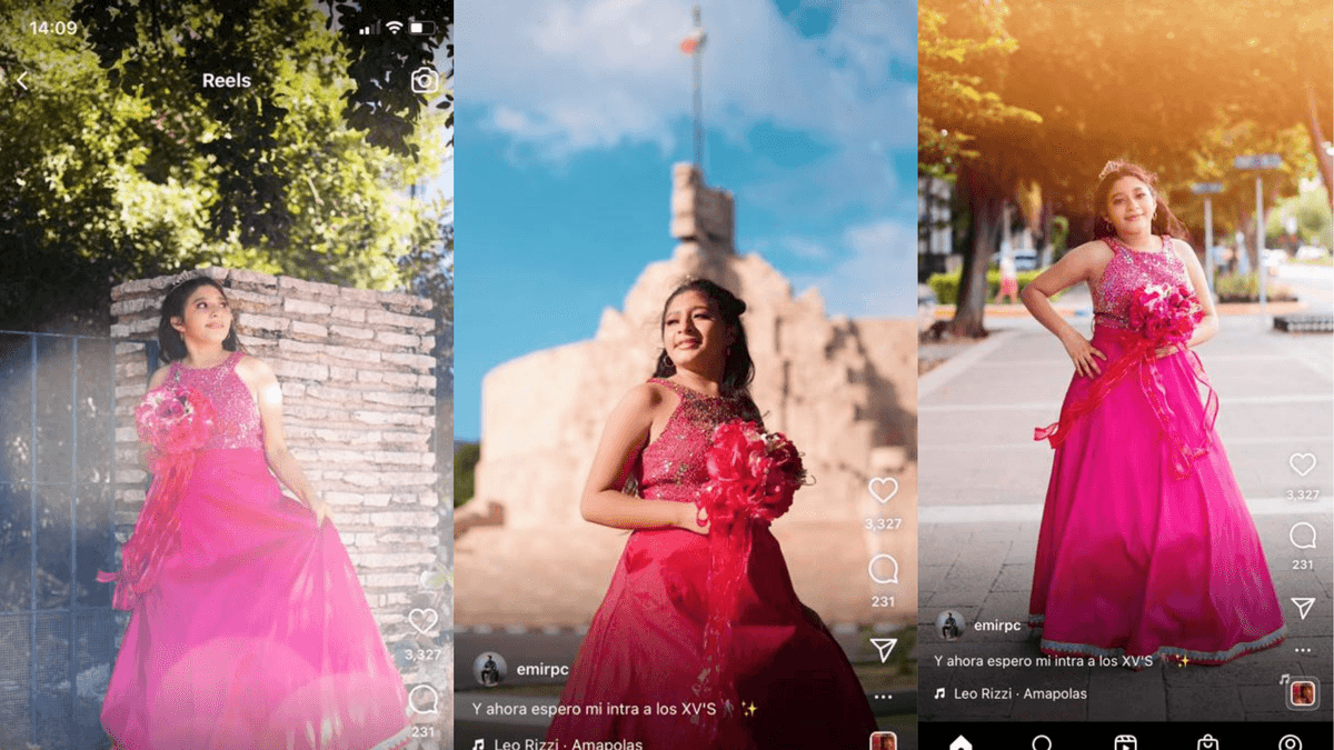 VIRAL: Le regala sesión profesional a quinceañera al ver que su papá le tomaba las fotos con su celular