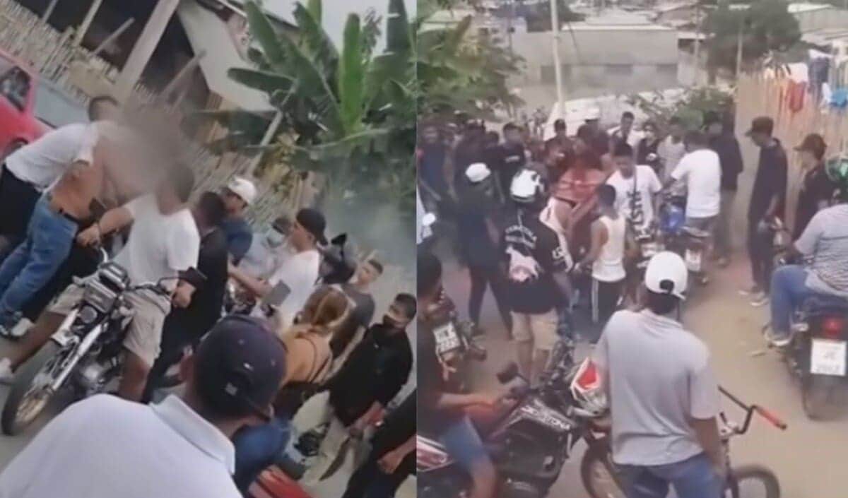 Jóvenes sacan el cadáver de su amigo para darle un último adiós en moto