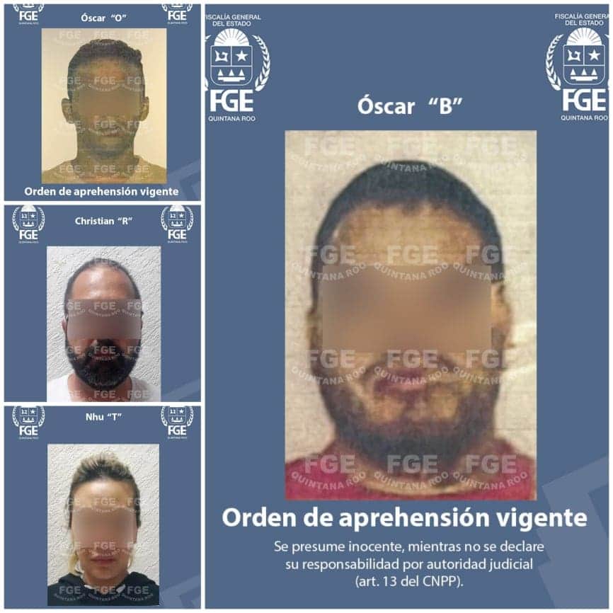 Dictan orden de aprensión contra sicarios de hotel Xcaret