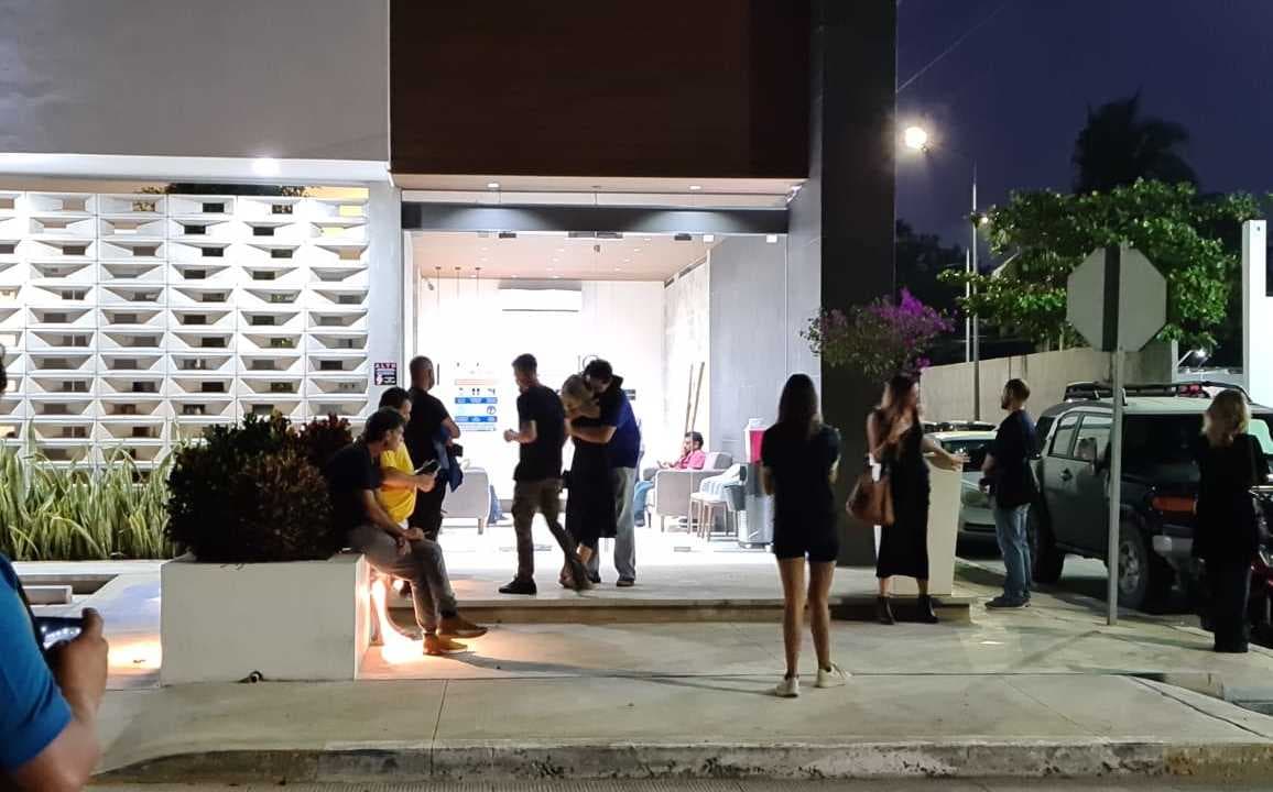 Velan a Federico Mazzoni, gerente del club Mamita's Beach en la Riviera Maya