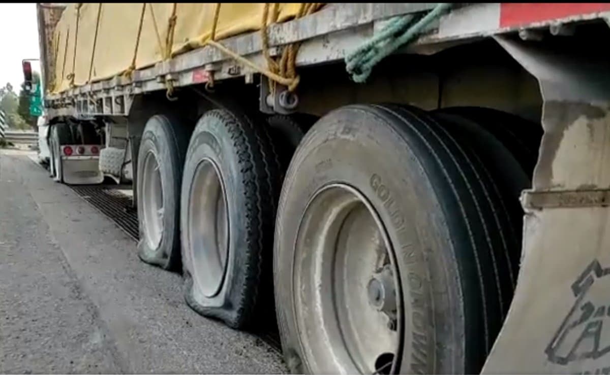 Hasta 150 mil pesos le costará al camión estrenar ponchallantas en Edomex