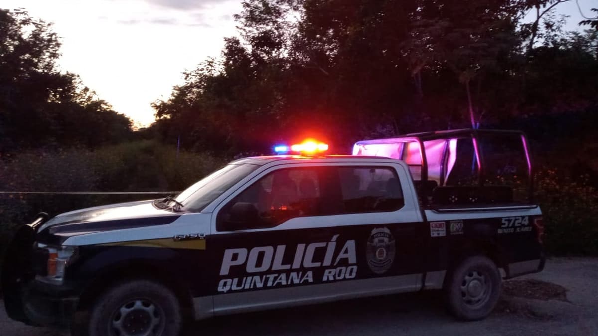 Hallan cuerpo calcinado en Cancún