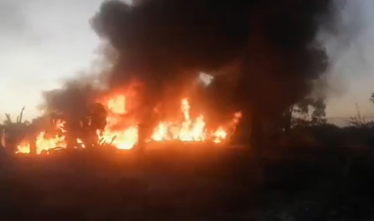 VIDEO: Reportan explosión en otro ducto de Pemex en Hidalgo