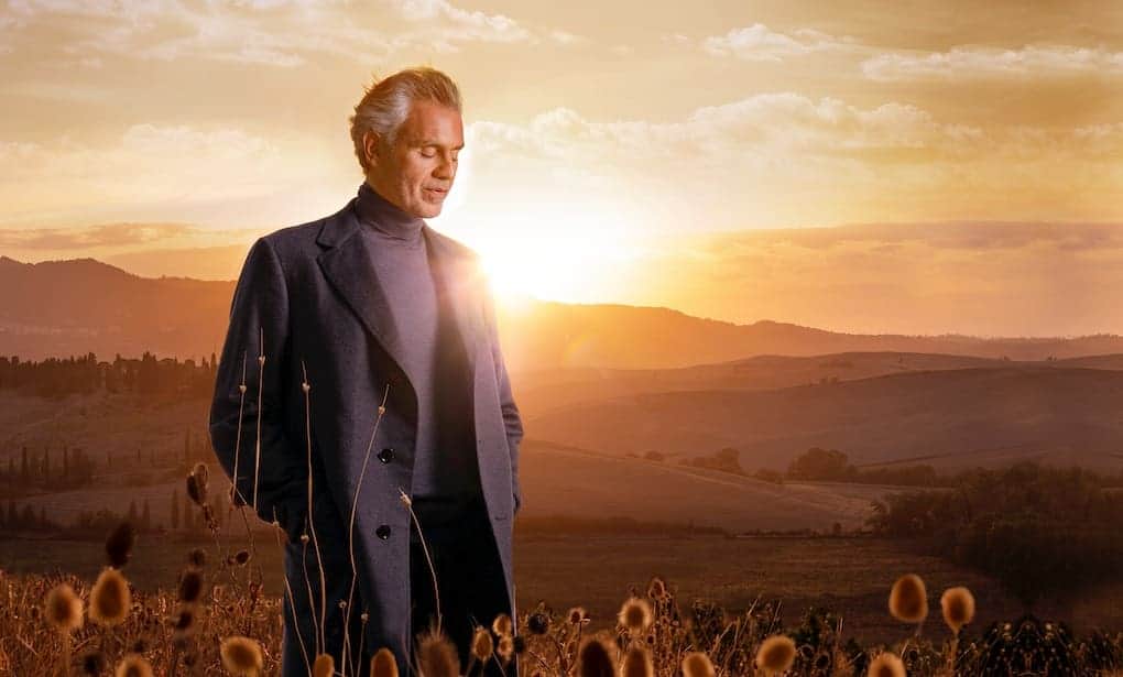 Todo listo para el concierto de Andrea Bocelli en Playa del Carmen