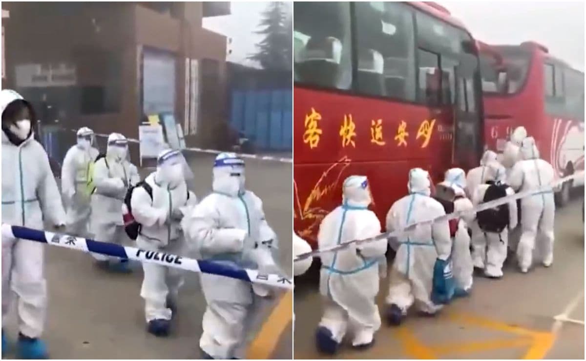 VIDEOS: Por Ómicron, NIÑOS son trasladandos a centros de confinamiento en Anyang, China