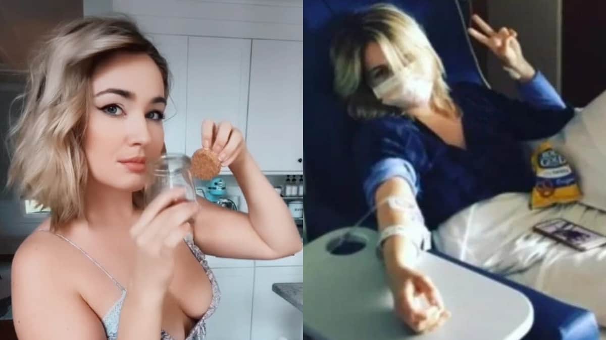 Mujer que se volvió millonaria por vender sus flatulencias es hospitalizada por exceso de gases