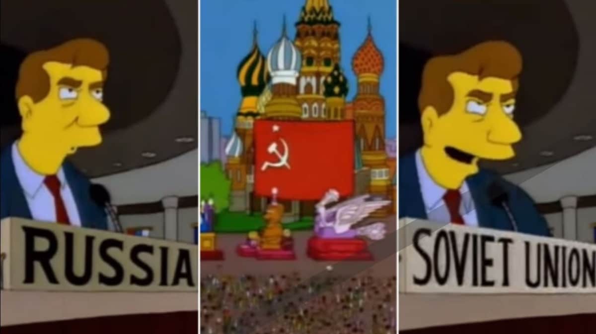 Creador de Los Simpson lamenta que no fuera difícil predecir los ataques rusos