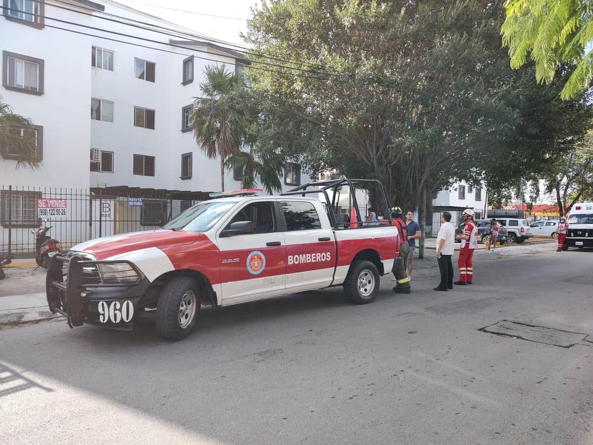 Se registra ‘flamazo’ por acumulación de gas en edificio de Cancún