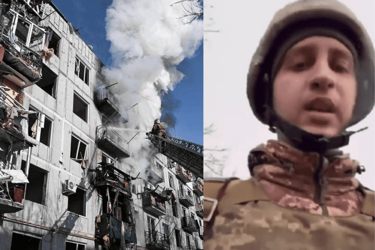 "Mamá, papá, los amo": soldado ucraniano se despide de sus padres