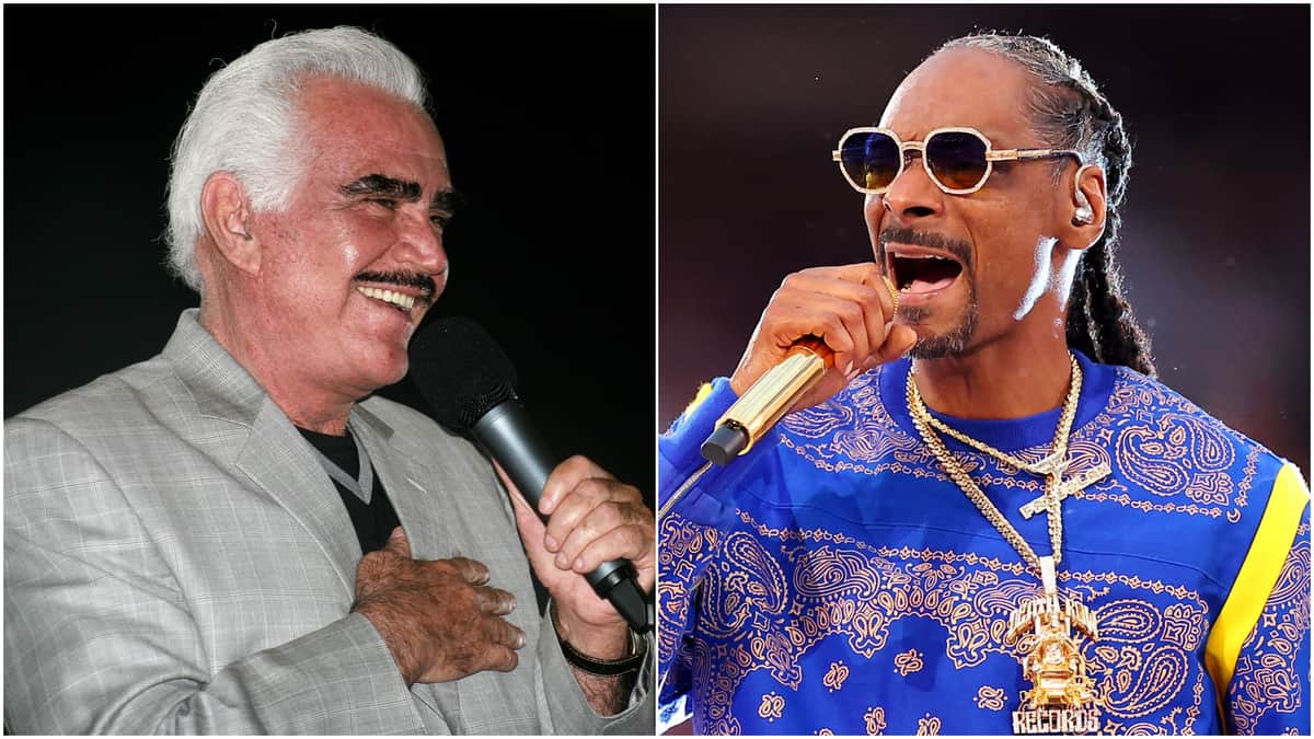 VIDEO: Snoop Dogg y MS rinden homenaje a Vicente Fernández en concierto
