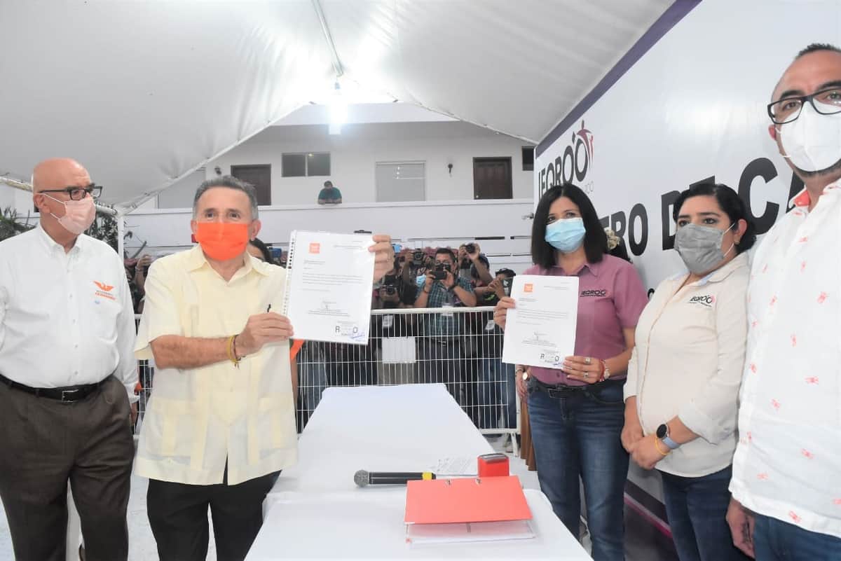 Se registra José Luis Pech Várguez como candidato a la gubernatura de Quintana Roo