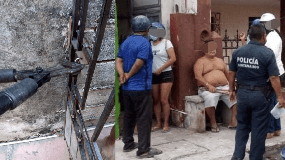 Casero encierra a inquilina para exigirle la renta en Cozumel