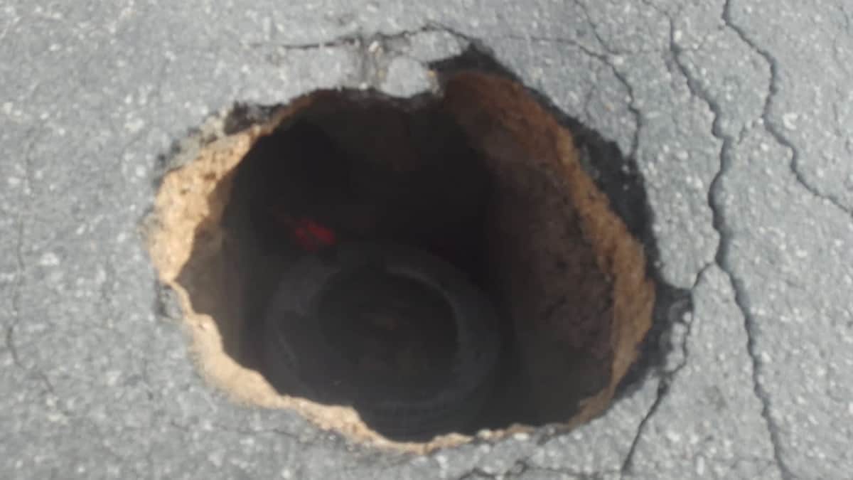 Surge un nuevo socavón en Playa del Carmen