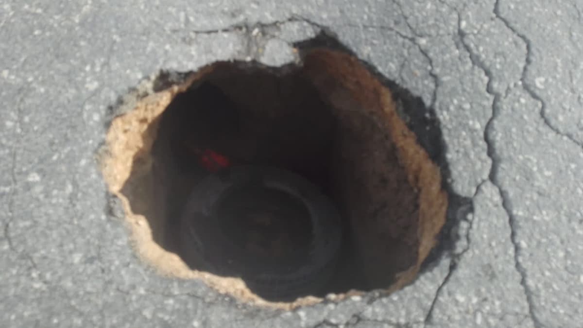 Surge un nuevo socavón en Playa del Carmen