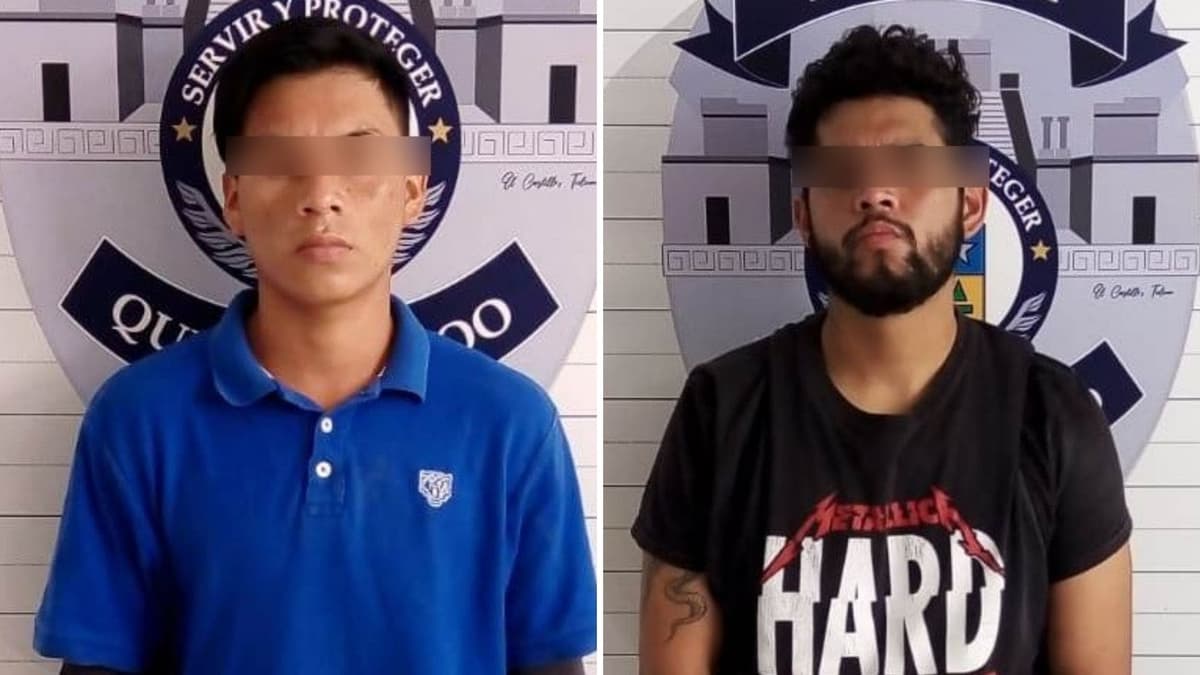 Detienen a Alexis y Geslin por extorsiones y amenazas a una obra en Cancún