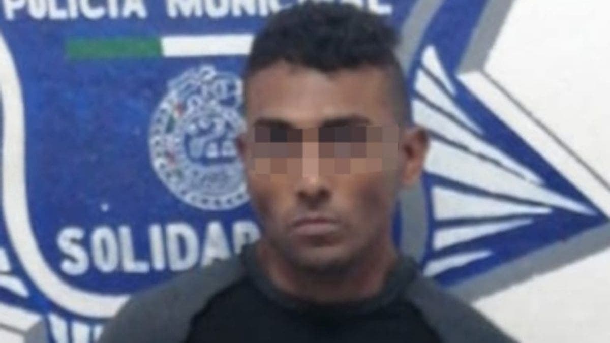 Detienen al Elmer cuando quería robar una casa en la Colosio de Playa del Carmen