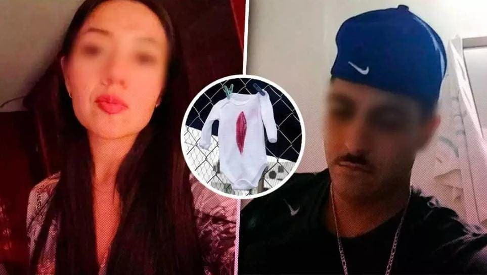 Nadia y "El Soto", quienes ingresaron al bebé Tadeo al penal de Puebla