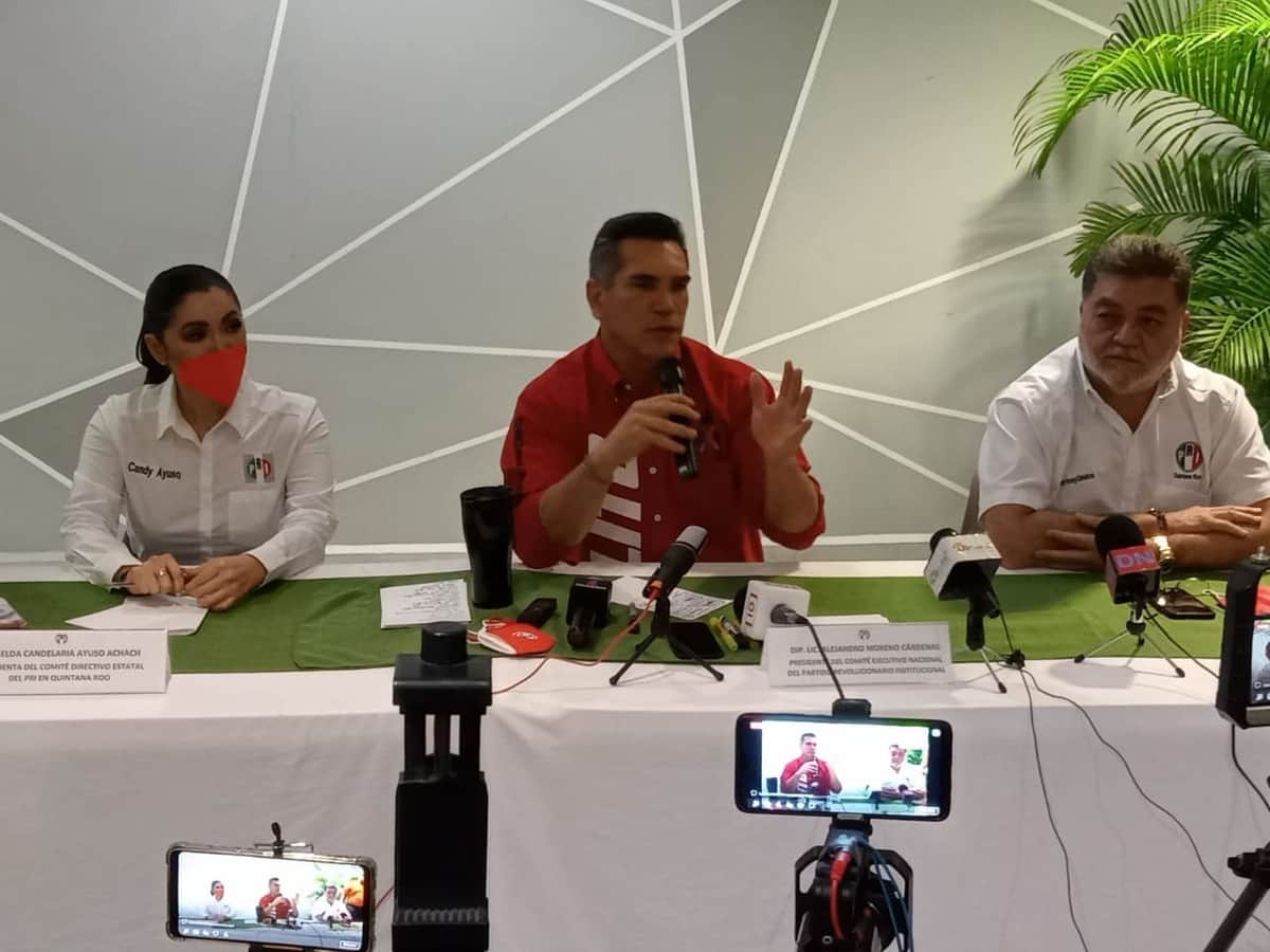 PRI no fue en alianza en Q. Roo, por querer encabezar candidatura: ‘Alito’ Moreno