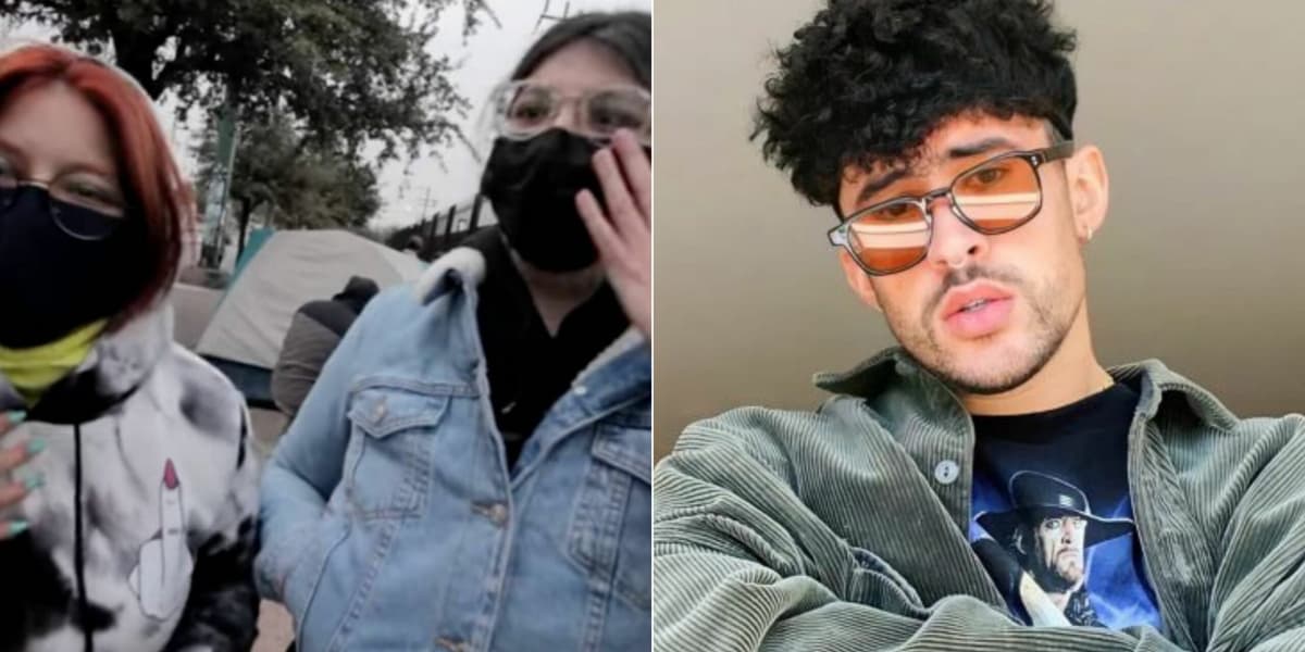 Jóvenes se forman sin dinero para comprar boletos de Bad Bunny, esperan que se 'apiaden de ellas'