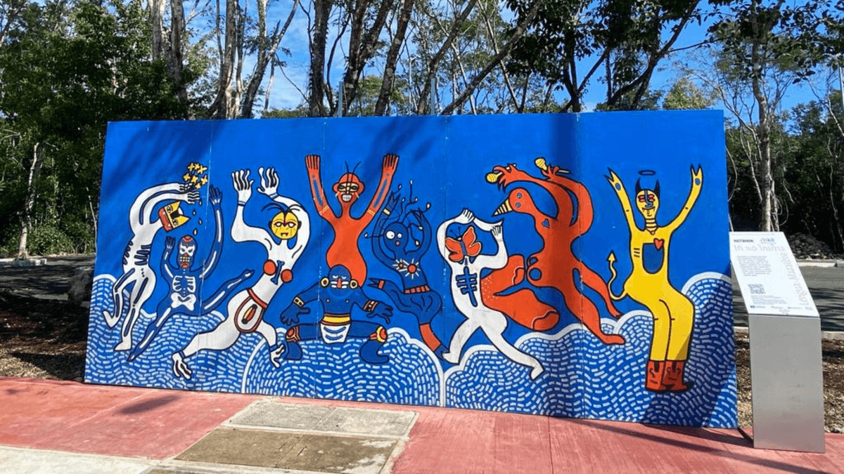 Ciudad Mayakoba será sede de la exposición “Intraducibles”, murales de palabras de lenguas indígenas