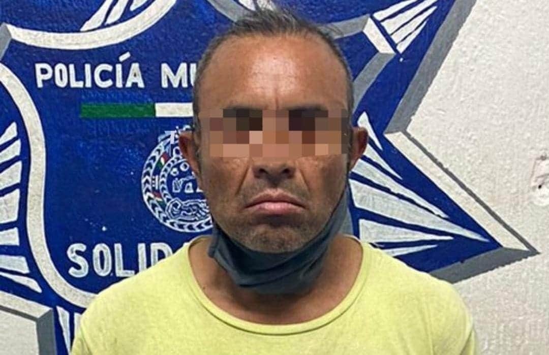 Detienen a sujeto por tocar inapropiadamente a una mujer en Playa del Carmen