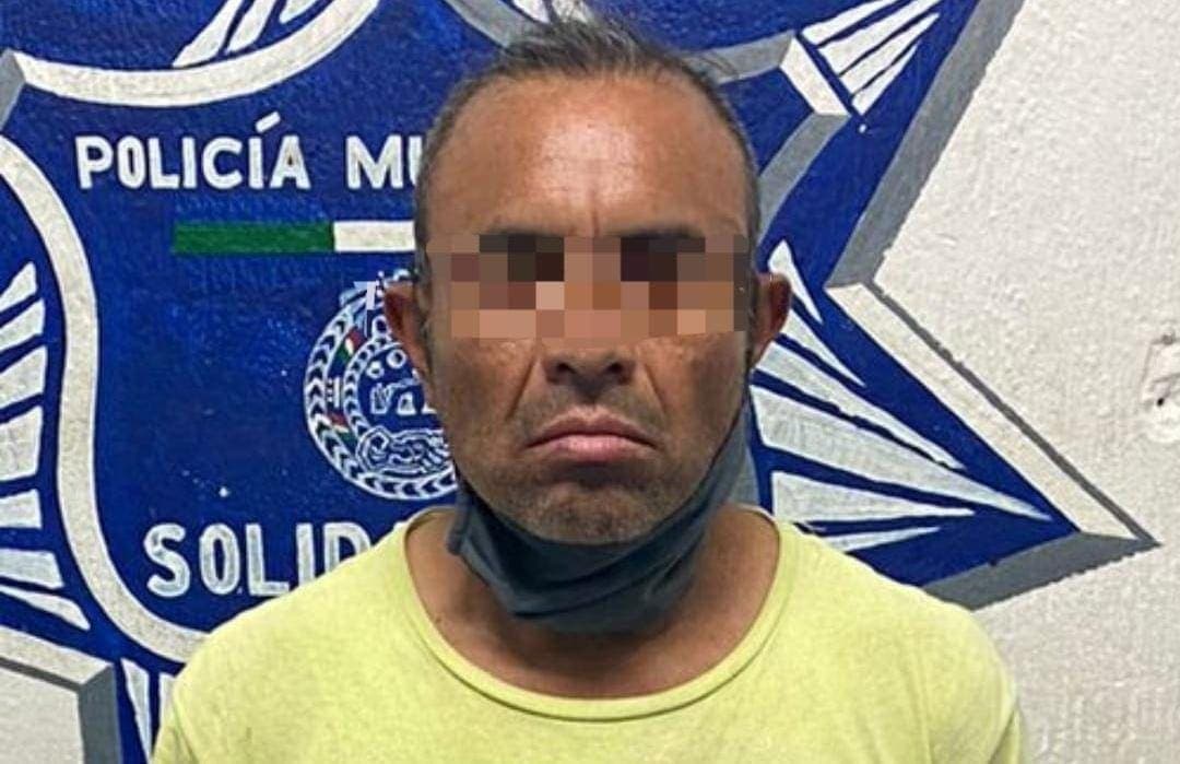 Detienen a sujeto por tocar inapropiadamente a una mujer en Playa del Carmen