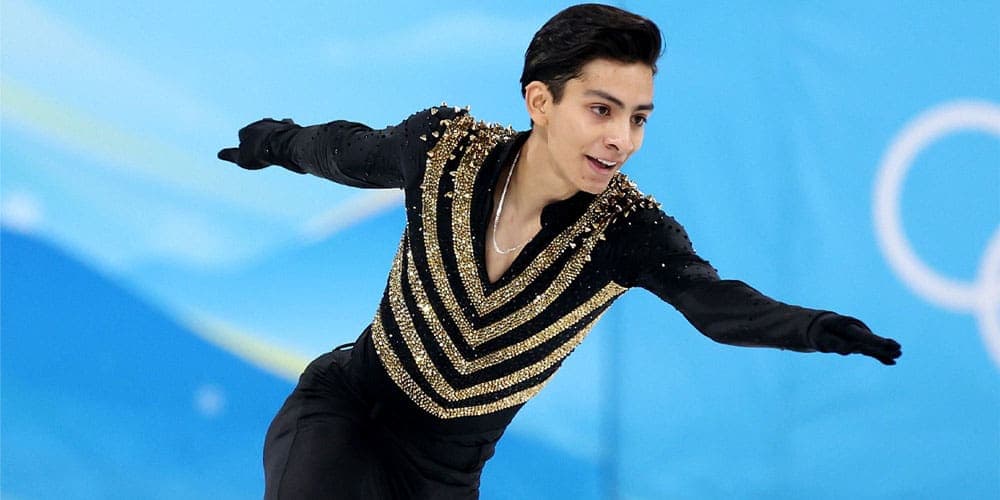 Donovan Carrillo avanza a la final de patinaje artístico en Beijing 2022