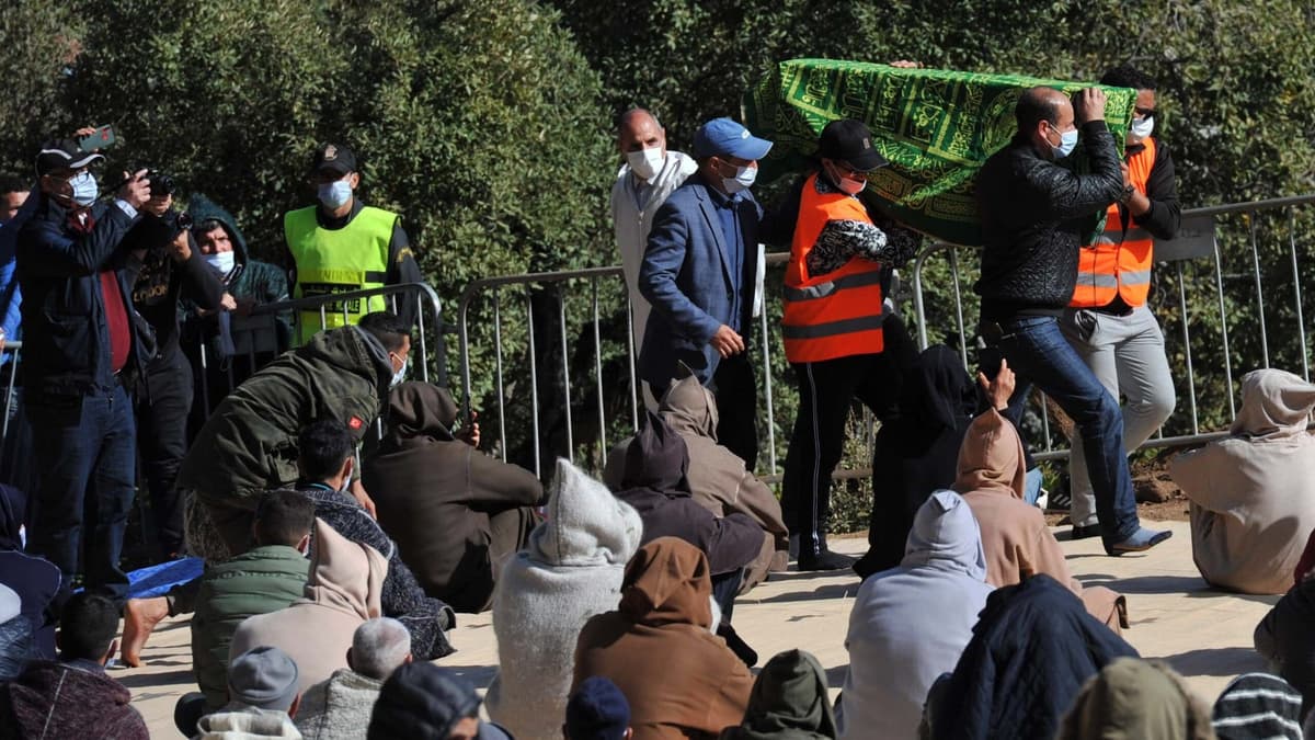 Despiden al niño Rayan, rescatado sin vida de un pozo en Marruecos
