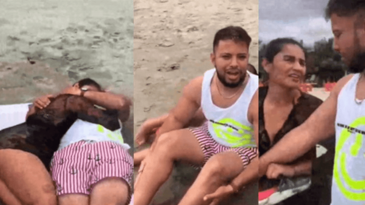 VIDEO VIRAL: Cacha a su esposo con su amante y él asegura que es una amiga del trabajo