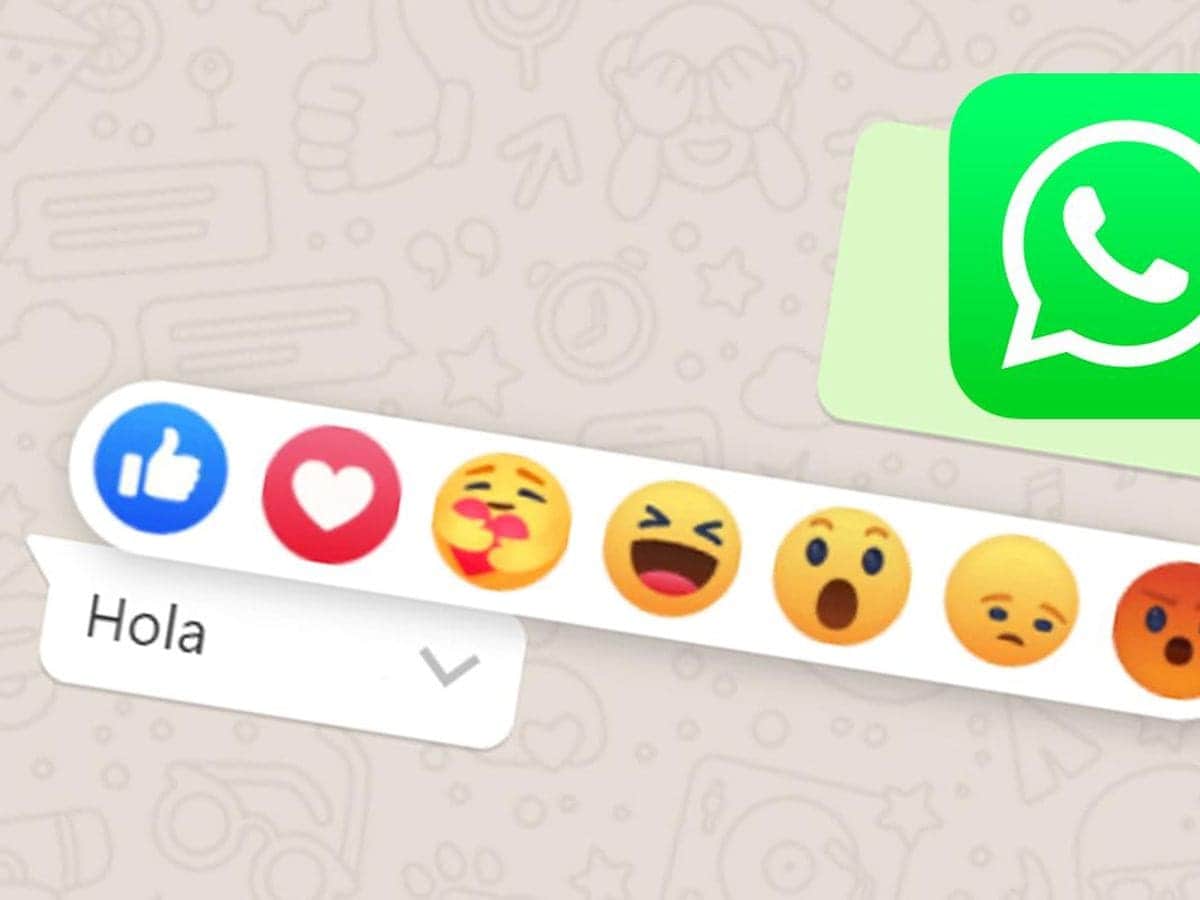 WhatsApp incluirá las reacciones a los mensajes