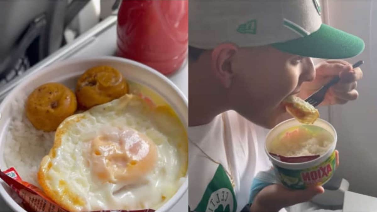 VIDEO: Critican a joven por almorzar en un avión: "Me lo hizo mi mamá con mucho amor"
