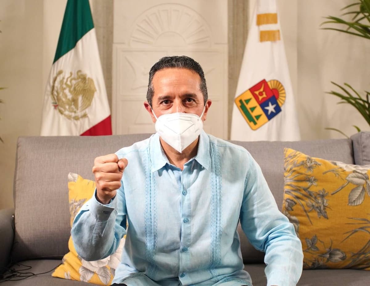 Quintana Roo vuelve al color amarillo en el semáforo epidemiológico a partir del lunes 7 próximo: Carlos Joaquín