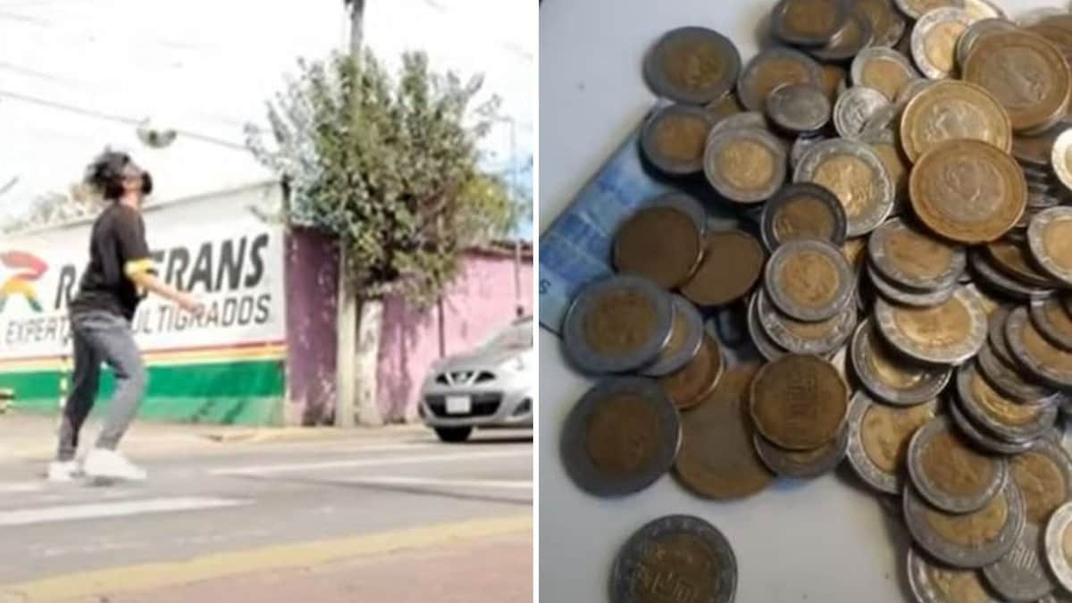 VIDEO: Tiktoker revela cuánto gana pidiendo dinero en los semáforos y se viraliza