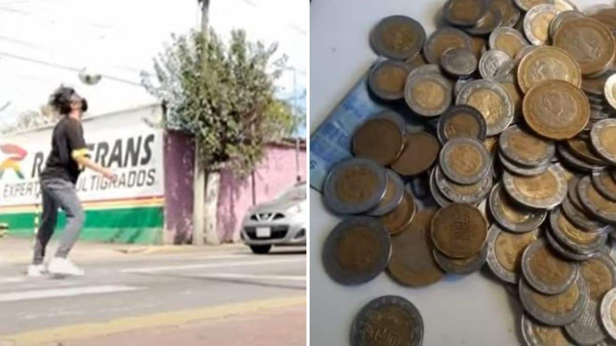 VIDEO: Tiktoker revela cuánto gana pidiendo dinero en los semáforos y se viraliza