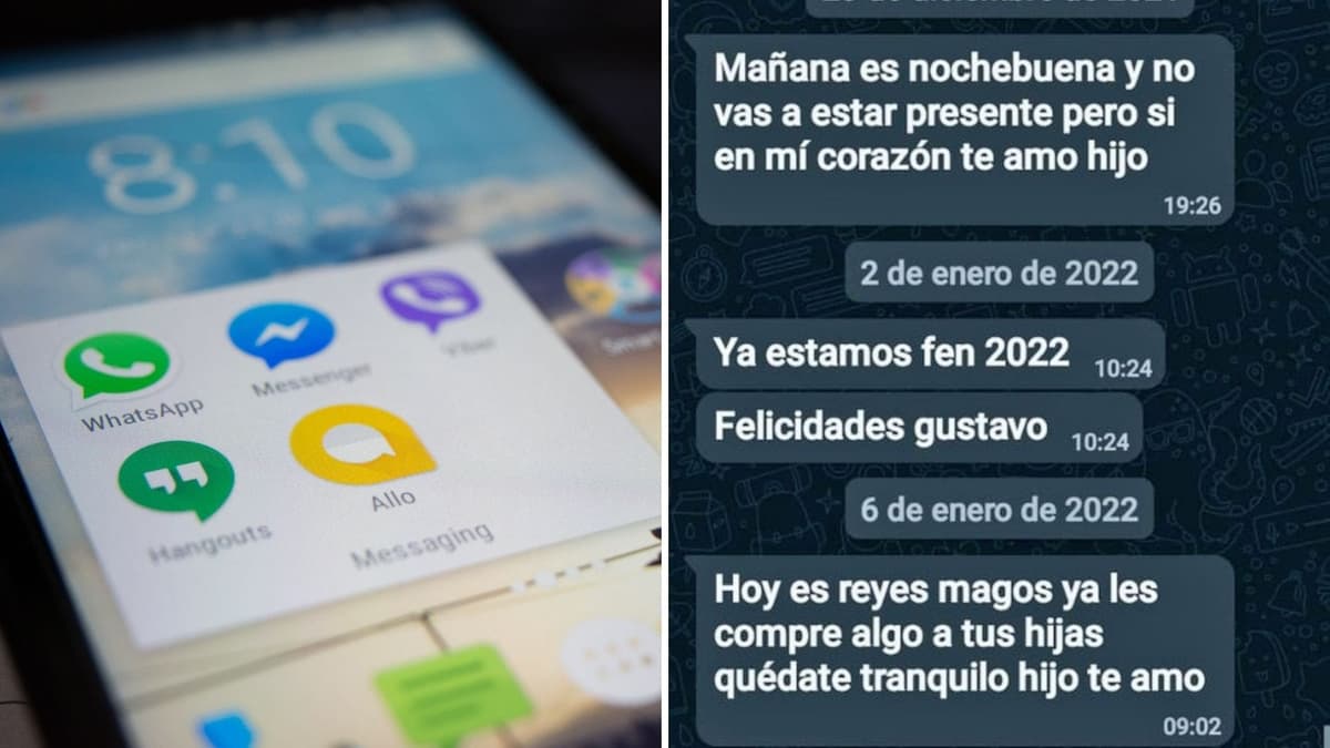 ¡Conmovedor! Su hijo falleció hace seis meses y aún le envía mensajes por WhatsApp: 'Te amo'