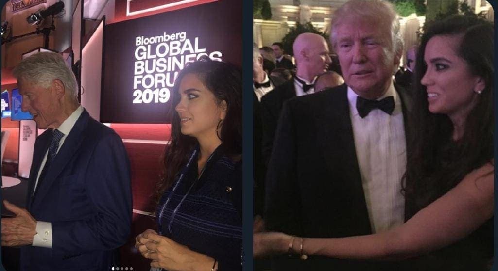 Carolyn Adams, una vida llena de lujos y ligada a personajes poderosos como Clinton y Trump