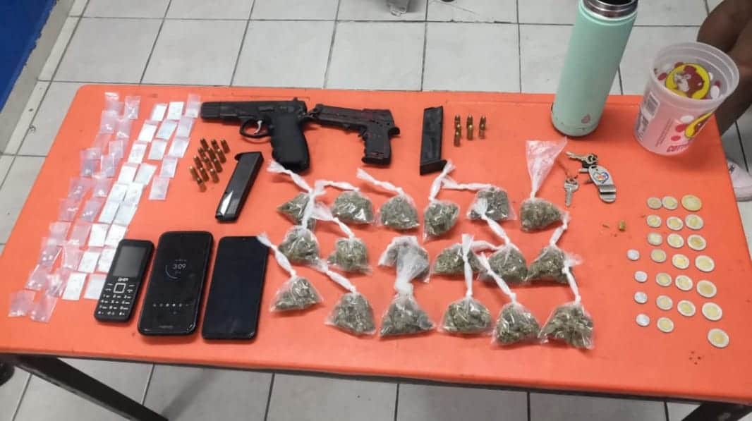 Operaban en Villas del Sol: Detienen a grupo con armas y drogas