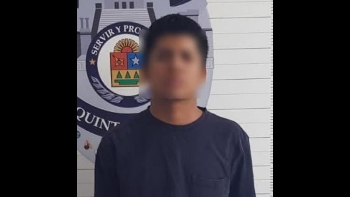 Detienen a un menor armado en Cancún